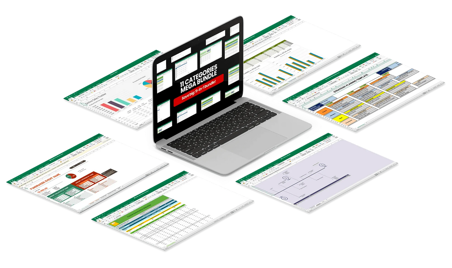 1000+ PLR Excel Templates