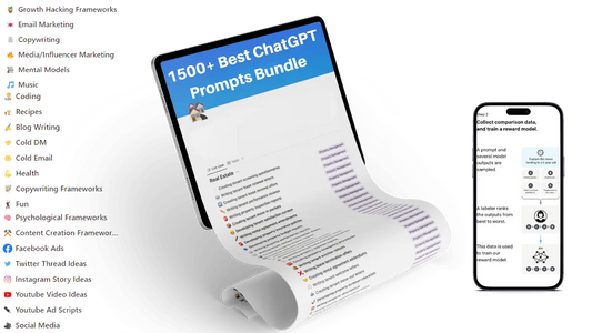 1500+ ChatGPT Prompts Bundle
