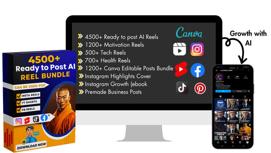 4500+ Ready to Post AI Reels Bundle