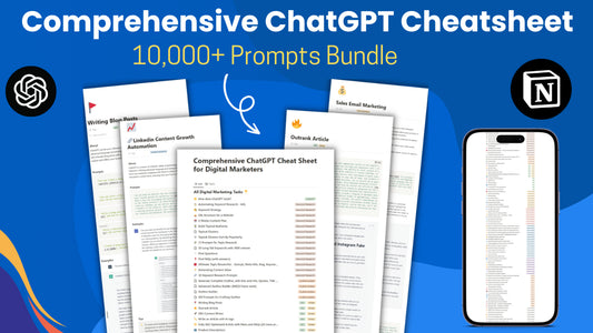 Comprehensive ChatGPT Cheatsheet for Digital Marketers