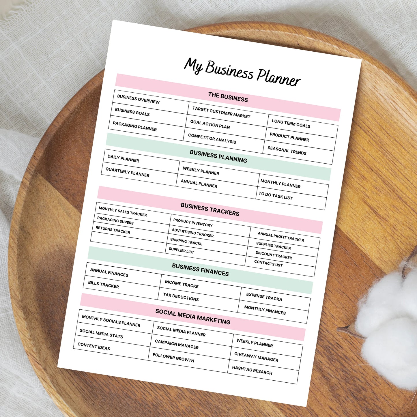Ultimate Digital Business Planner