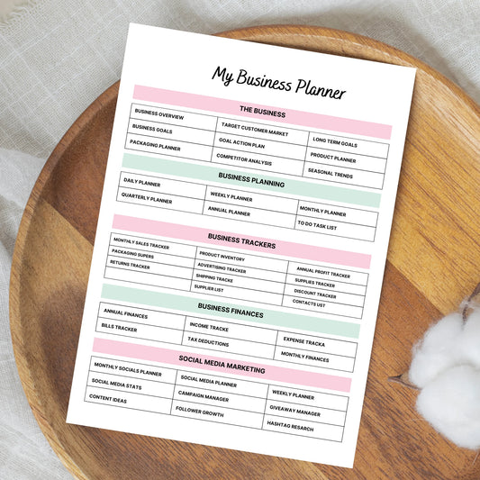 Ultimate Digital Business Planner