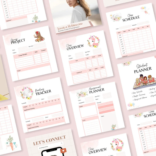 Student Digital Planner | PLR Planner